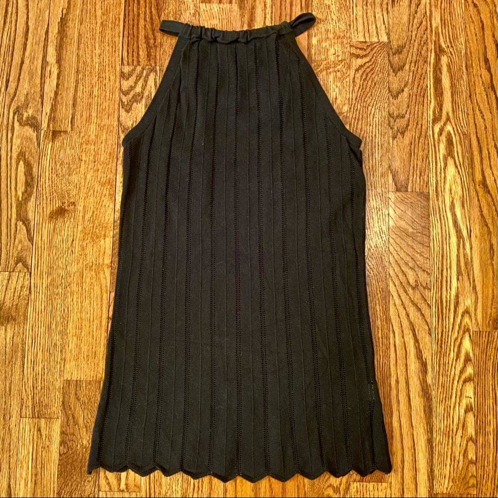 OLD NAVY - Cotton Blend Knit Halter Tank Size L